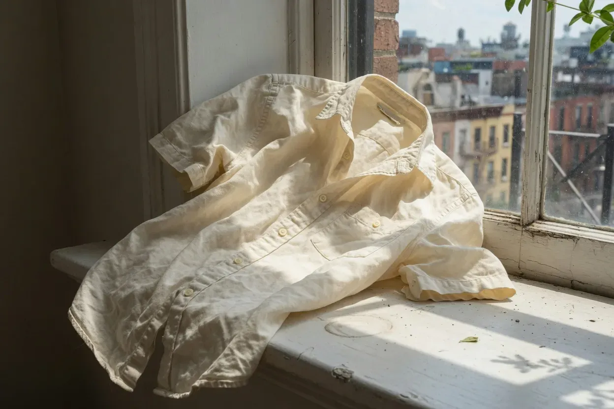 Linen in a city summer