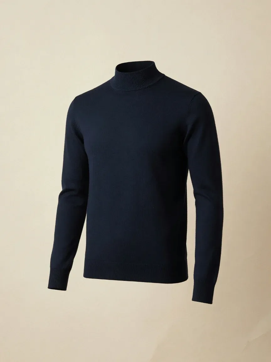 Harborline Merino Mockneck